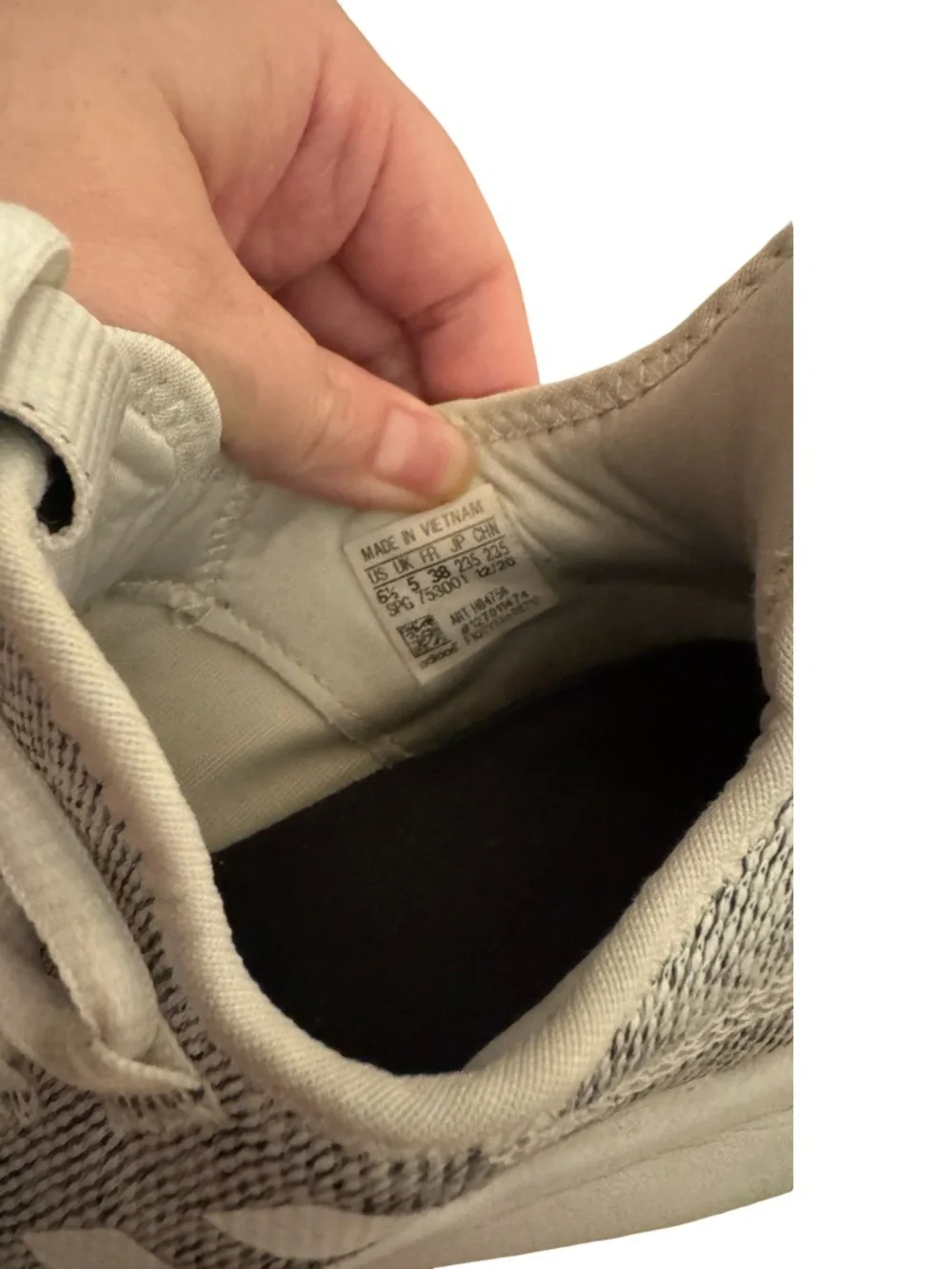 Adidas Cloudfoam Pure 2.0 Gray Athletic Comfort Sneakers Women’s Size 6.5